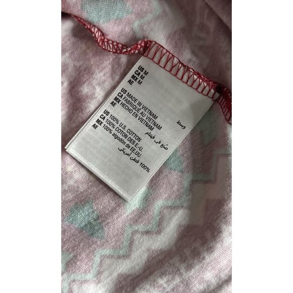 Holiday Lane Women’s Christmas Fair Isle Only Top – “Merry” Print – Red/Green M - Picture 5 of 5